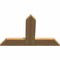 Ekena Millwork Portland Timber Gable Bracket, Western Red Cedar, 36"W x 24"H x 1 1/2"D x 5 1/2"F, 16/12 Pitch GBW036X24X0206POR00SWR - alternate 3